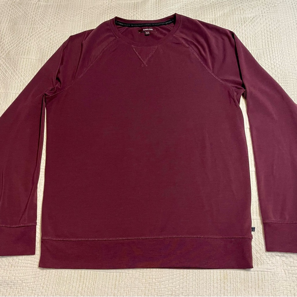 Women’s Tommy John Plum Crewneck - Med
